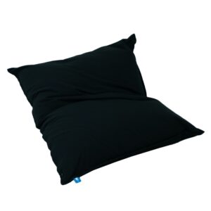 MR POUF ΜΑΞΙΛΑΡΙ ΔΑΠΕΔΟΥ ACRYLIC ΜΑΥΡΟ 130×110 100% POLYESTER – WATER REPELLENT
