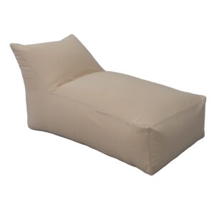 MR POUF ΠΟΥΦ DELOS LONETA ΜΠΕΖ 68X180X68/30 30% COTTON – 70% POLYESTER